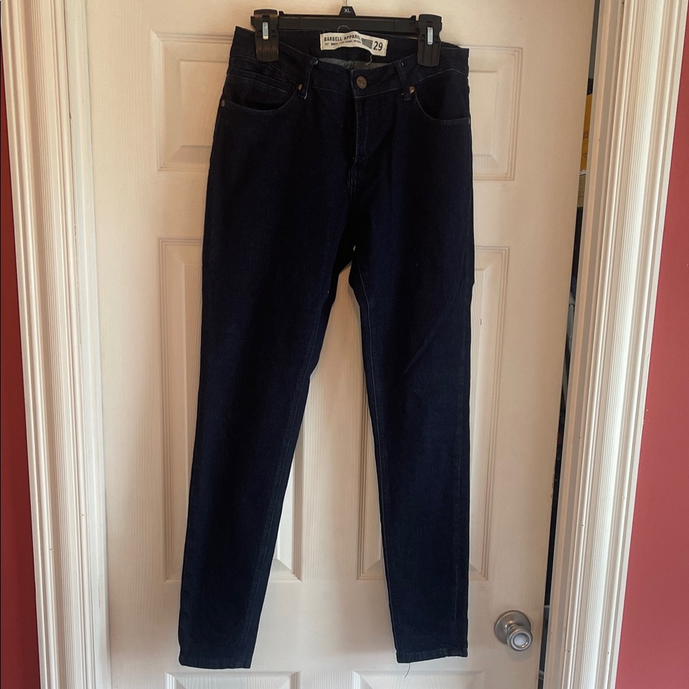 Women's Straight Leg Jeans in Dark Blue